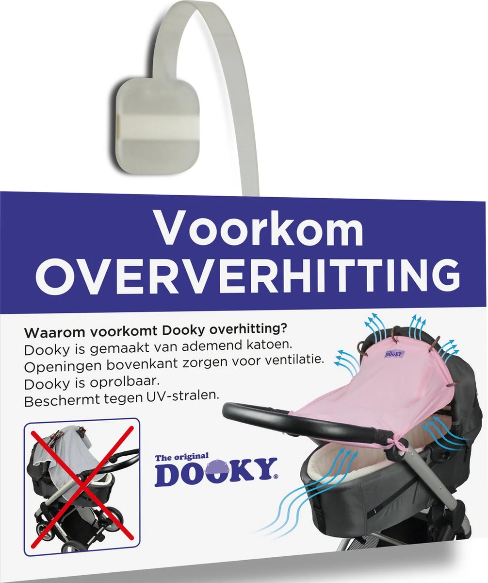 Dooky Universal Cover Zonnescherm Kinderwagen - Light Grey Crowns 11 Dooky Universal Cover Zonnescherm Kinderwagen - Light Grey Crowns - Afbeelding 9