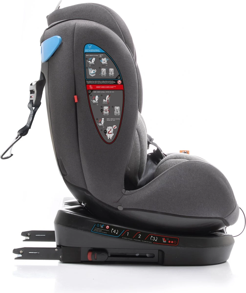 Babyauto Biro D FIX Black/grey Group 0+ 1 2 3 - 0-36 Kg - Isofix 15 Babyauto Biro D FIX Black/grey Group 0+ 1 2 3 - 0-36 Kg - Isofix - Afbeelding 13