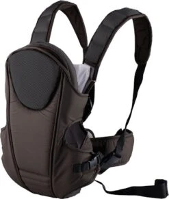 Merkloos Ergonomische Babydrager - Grijs - Draagzak - Voor Buik En Rug -Babyreizen 1020x1200 1