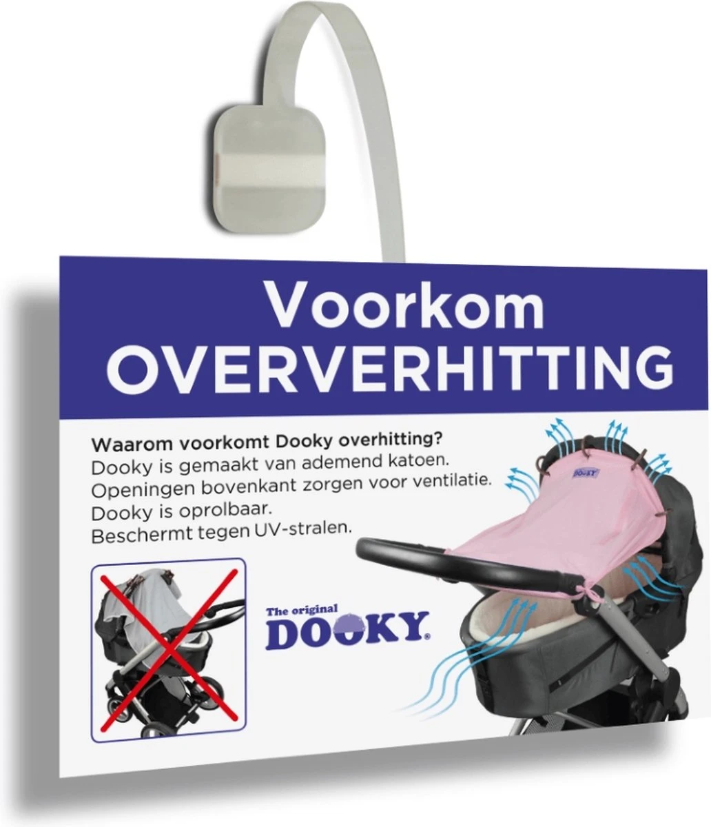 Dooky Universal Cover Zonnescherm Kinderwagen - Light Grey Crowns 7 Dooky Universal Cover Zonnescherm Kinderwagen - Light Grey Crowns - Afbeelding 5