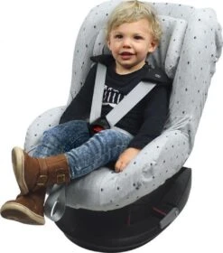 Dooky Seat Cover Groep 1 Autostoel Hoes Light Grey Crowns 16 Dooky Seat Cover Groep 1 Autostoel Hoes Light Grey Crowns -Babyreizen 1059x1200 2