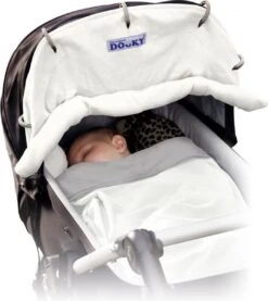 Dooky Universal Cover Zonnescherm Kinderwagen - Crème -Babyreizen 1069x1200 2