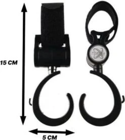 Kinderwagen Tassenhaakjes - Buggy Haakjes - Babywagen - Haakjes Voor Tassen - Set Van 2 - Rheme -Babyreizen 1071x1200 4