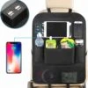 TIKKENS® Auto Organizer Met USB Oplaadpunten Stoel - Tablet Houder - Zwart - - Universeel - Autostoel Beschermer Voor Baby En Kinderen -Babyreizen 1080x1200