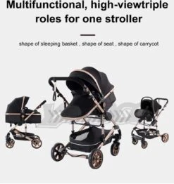 Merkloos Luxe Multi-functionele 3 In 1 Wandelwagen - Babywagen - Kwalitatieve Buggy - Opklapbare Kinderwagen - Licht En Flexibel 34 Merkloos Luxe Multi-functionele 3 In 1 Wandelwagen - Babywagen - Kwalitatieve Buggy - Opklapbare Kinderwagen - Licht En Flexibel -Babyreizen 1130x1200