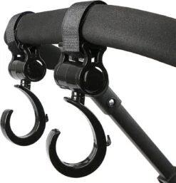 Kinderwagen Tassenhaak 2 Stuks - Boodschappenhaken - Tassenhanger - Babywagen Tassenhaak - Strollerhook - Buggy Haak - Bags Holder - Tassenclips - Rugzak Hanger - Verplaatsbare Hanger - Rolstoelhaak - Auto Hoofdsteun Haak -Babyreizen 1154x1200 6