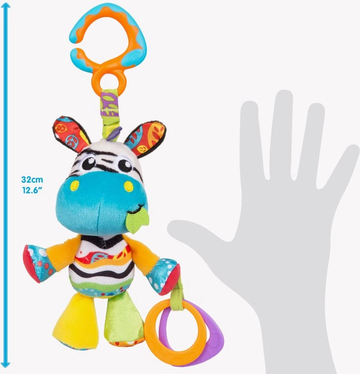 Playgro Zoe Zebra Hangspeeltje P0186979 7 Playgro Zoe Zebra Hangspeeltje P0186979 - Afbeelding 5