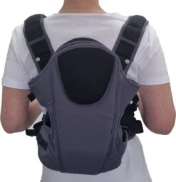 Merkloos Ergonomische Babydrager - Grijs - Draagzak - Voor Buik En Rug -Babyreizen 1160x1200 6