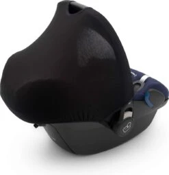 Dooky Hoody Autostoel Zonnekap - UV Werend - Black -Babyreizen 1164x1200