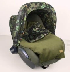 Ukje Autostoelhoes - Geschikt Voor Maxi Cosi Cabriofix Pebble Citi - Maxi Cosi Hoes - Groen -Babyreizen 1167x1200