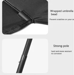 TDR - Zonnescherm / Autoparaplu - Binnenkant Voorruit Auto - Opvouwbaar - Hitte En UV Bescherming - 122 X 65 Cm -Babyreizen 1170x1200 1