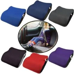 Universele Auto Zitverhoger - Stoelverhoger - Kinderzitje - Autozitje - Zwart -Babyreizen 1193x1200 2