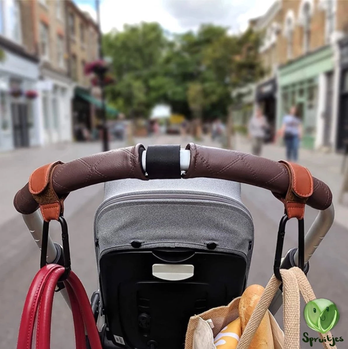 Merkloos Kinderwagen Tassenhaakjes - Haakjes Voor Tassen - Set Van 2 - Extra Stevig - Goedkoop - Buggy Haakjes - Zwart 5 Merkloos Kinderwagen Tassenhaakjes - Haakjes Voor Tassen - Set Van 2 - Extra Stevig - Goedkoop - Buggy Haakjes - Zwart - Afbeelding 3