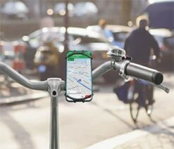 Dooky Telefoonhouder Smartphone Telefoon Houder 360* Rotatie Universeel Kinderwagen Fiets Zwart -Babyreizen 1200x1028