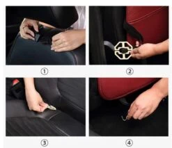 Merkloos Autostoel Organizer - Met Uitklapbare Laptophouder - Auto Organizer Met Tablet Houder - Auto Ipadhouder Voor Kinderen - Auto Organizer Met Uitklapbaar Tafel - Tray - Fleshouder - Tissuehouder - Car Organizer - Car Seat Organizer - Luxe Mat Zwart -Babyreizen 1200x1033