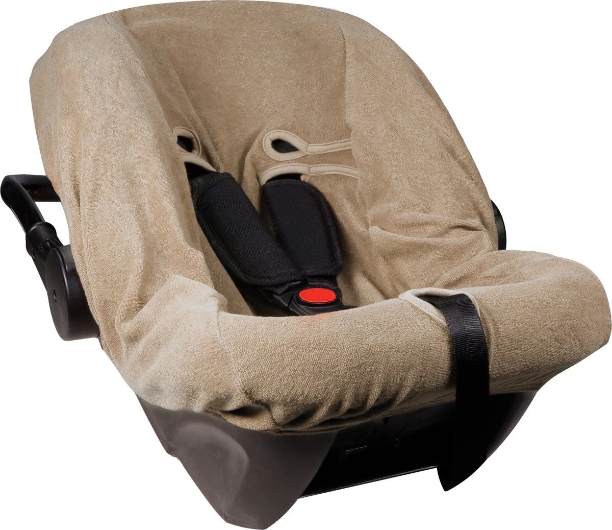 MamaLoes Badstof Nougat Groep 0+ Autostoelhoes ML010601 3 MamaLoes Badstof Nougat Groep 0+ Autostoelhoes ML010601