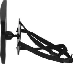 YUNICS® Autospiegel Baby - Achterbank Spiegel - Baby Spiegel Auto - Verstelbaar - Zwart -Babyreizen 1200x1053