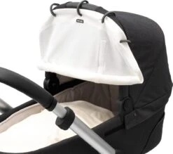Dooky Universal Cover Zonnescherm Kinderwagen - Crème -Babyreizen 1200x1065 1