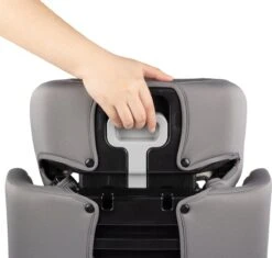 Bebeconfort Road Safe Autostoeltje - Hot Grey - Lichtgewicht - Verstelbare Hoofdsteun - Afneembare Hoes - Groep 2/3 -Babyreizen 1200x1143