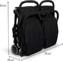 Baninni Duo Buggy Adige Zwart -Babyreizen 1200x1149 6