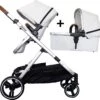 Deryan Evy Kinderwagen - Duo Kinderwagen - Uitbreidbaar - Inclusief Reiswieg - Creme 1 Deryan Evy Kinderwagen - Duo Kinderwagen - Uitbreidbaar - Inclusief Reiswieg - Creme -Babyreizen 1200x1161 5