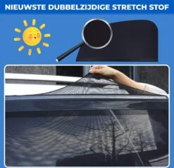 Nince Zonnescherm Auto Zijraam - Overtrek - Set Van 2 Extra Donker 11 Nince Zonnescherm Auto Zijraam - Overtrek - Set Van 2 Extra Donker -Babyreizen 1200x1163 1