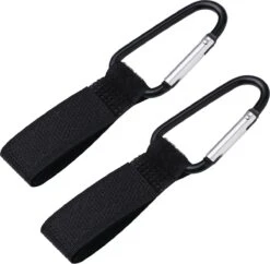 Merkloos Kinderwagen Haak - Tassenhaak - Boodschappenhaak - 2 Stuks - Zwart - Universele Haak - Buggyhaak - Kinderwagenhaak - Luiertashaak - Luiertas Haak -Babyreizen 1200x1176 7