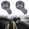 Set Van 2 Sterke Hoofdsteun Haken Voor Aan De Autostoel - Rugzak, Kleding Of Jas Hanger - Autostoel Organizer - Bagage Haak / Clip - Tassenhouder - Haakhouder - Veiligheidshandvat - Kledinghanger - Zwart -Babyreizen 1200x1192 5