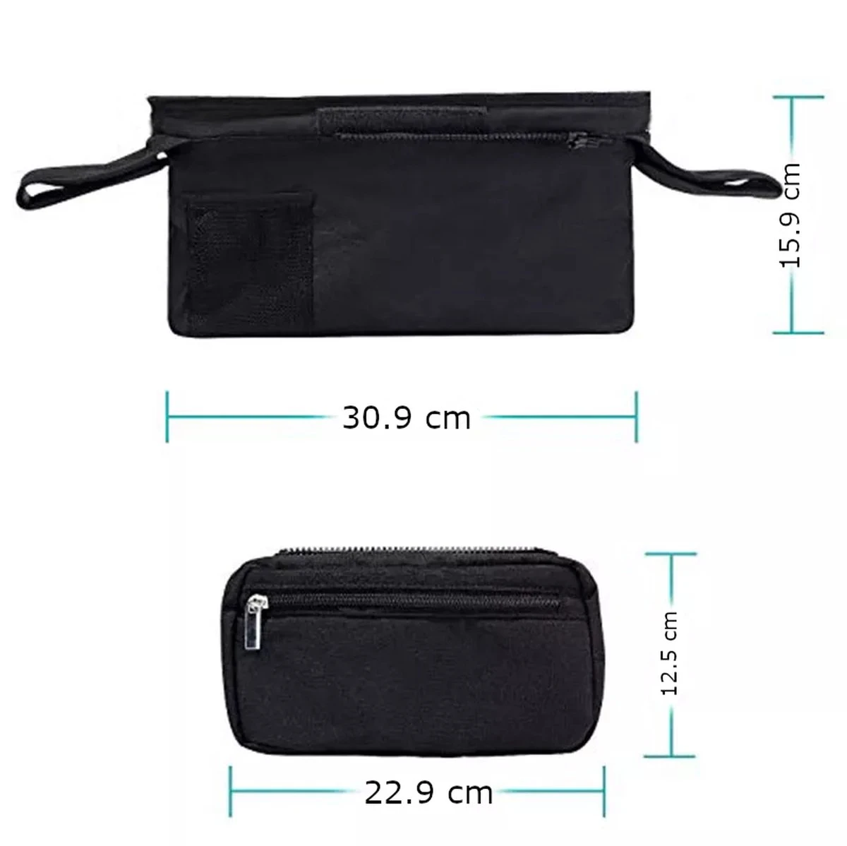 Kinderwagen Opbergtas - Organizer - Luiertas - Buggy - Reis - Waterafstotend 8 Kinderwagen Opbergtas - Organizer - Luiertas - Buggy - Reis - Waterafstotend - Afbeelding 6