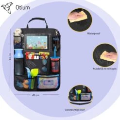 Luxe Autostoel Organizer - Met Tablet Of IPad Vak - Organizer Voor In De Auto - Kind - Kids - Geschikt Voor IPad Of Tablet - Nieuw! - Vakantie - 10 Vakken - Voor Kinderen - Car Organizer - 2021 Uitvoering! Auto Organizer - Nieuw! -Babyreizen 1200x1200 168