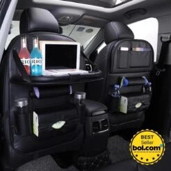 Merkloos PREMIUM Autostoel Organizer - Carseat Organiser - Auto Stoel Organizer - Tablet Houder - Auto Tafeltje - Auto Organizer - Beker Houder - Paraplu Houder - Tissue Doos Houder -Babyreizen 1200x1200 229