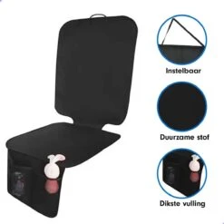 Professor Q - Autostoelhoes - Autostoelbeschermer - Autostoel Beschermer - Zwart 11 Professor Q - Autostoelhoes - Autostoelbeschermer - Autostoel Beschermer - Zwart -Babyreizen 1200x1200 376