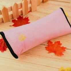 Gordel Beschermer - Gordelkussen - Slaapkussen Kinderen - Nek Kussen - Auto - Auto Reiskussen - Roze -Babyreizen 1200x1200 448