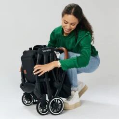 Lionelo Buggy Julie One - Kinderwagen Premium - Automatisch Opvouwen - Wandelwagen Tot 22 Kg - Comfortabele Zitje -Babyreizen 1200x1200 563