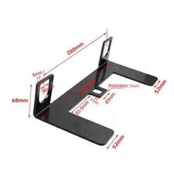 Merkloos ISOFIX - Interface - Kinderzitje - Installatiebasis Met Beugelslot - 5 Mm - Staal Massief ✅ -Babyreizen 1200x1200 77