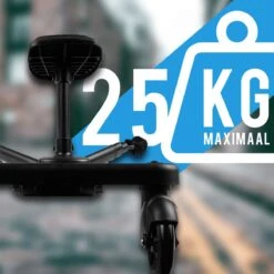 Merkloos Universeel Meerijdplankje Voor Kinderwagen – Inclusief Zitje – Verstelbaar Buggy Board -Babyreizen 1200x1200 856