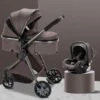 Merkloos Kinderwagen 3-in-1 – Luxe Kinderwagen - Buggy – Wandelwagen - Multifunctioneel – Opklapbaar – Incl Autostoel – Donkerbruin 2 Merkloos Kinderwagen 3-in-1 – Luxe Kinderwagen - Buggy – Wandelwagen - Multifunctioneel – Opklapbaar – Incl Autostoel – Donkerbruin -Babyreizen 1200x1200 886