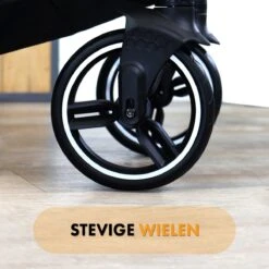 Deryan Evy Kinderwagen - Duo Kinderwagen - Uitbreidbaar - Inclusief Reiswieg - Creme -Babyreizen 1200x1200 903