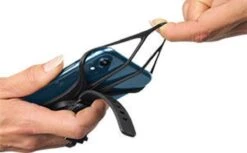 Dooky Telefoonhouder Smartphone Telefoon Houder 360* Rotatie Universeel Kinderwagen Fiets Zwart -Babyreizen 1200x744