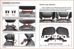 SMP® Hoofdsteun Auto Voor Kinderen En Volwassenen Voor Slapen In Auto - Nekkussen Auto - Reiskussen Auto - Neksteun Auto - Hoofdkussen Auto - Verstelbaar - Memoryfoam Met Ademde Stof - Zwart -Babyreizen 1200x800 24