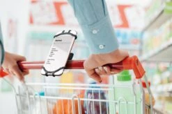 Dooky Telefoonhouder Smartphone Telefoon Houder 360* Rotatie Universeel Kinderwagen Fiets Zwart -Babyreizen 1200x800 37