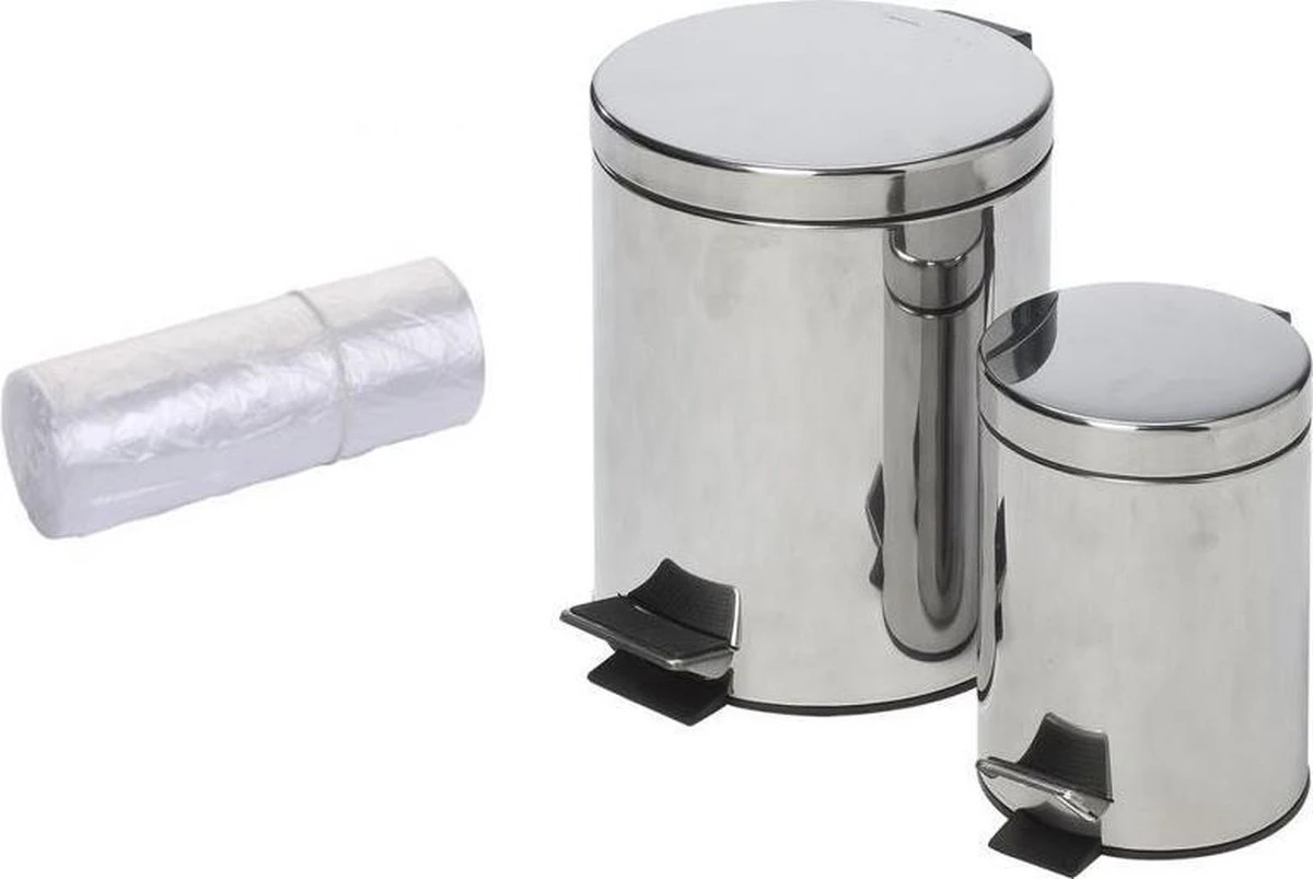 Merkloos Vuilniszakken 50 X 3 Liter | Klein, Doorzichtig Plastic | 27 X 30 Cm | Kleine Pedaalemmer Restafval Afval Zakjes 6 Merkloos Vuilniszakken 50 X 3 Liter | Klein, Doorzichtig Plastic | 27 X 30 Cm | Kleine Pedaalemmer Restafval Afval Zakjes - Afbeelding 4