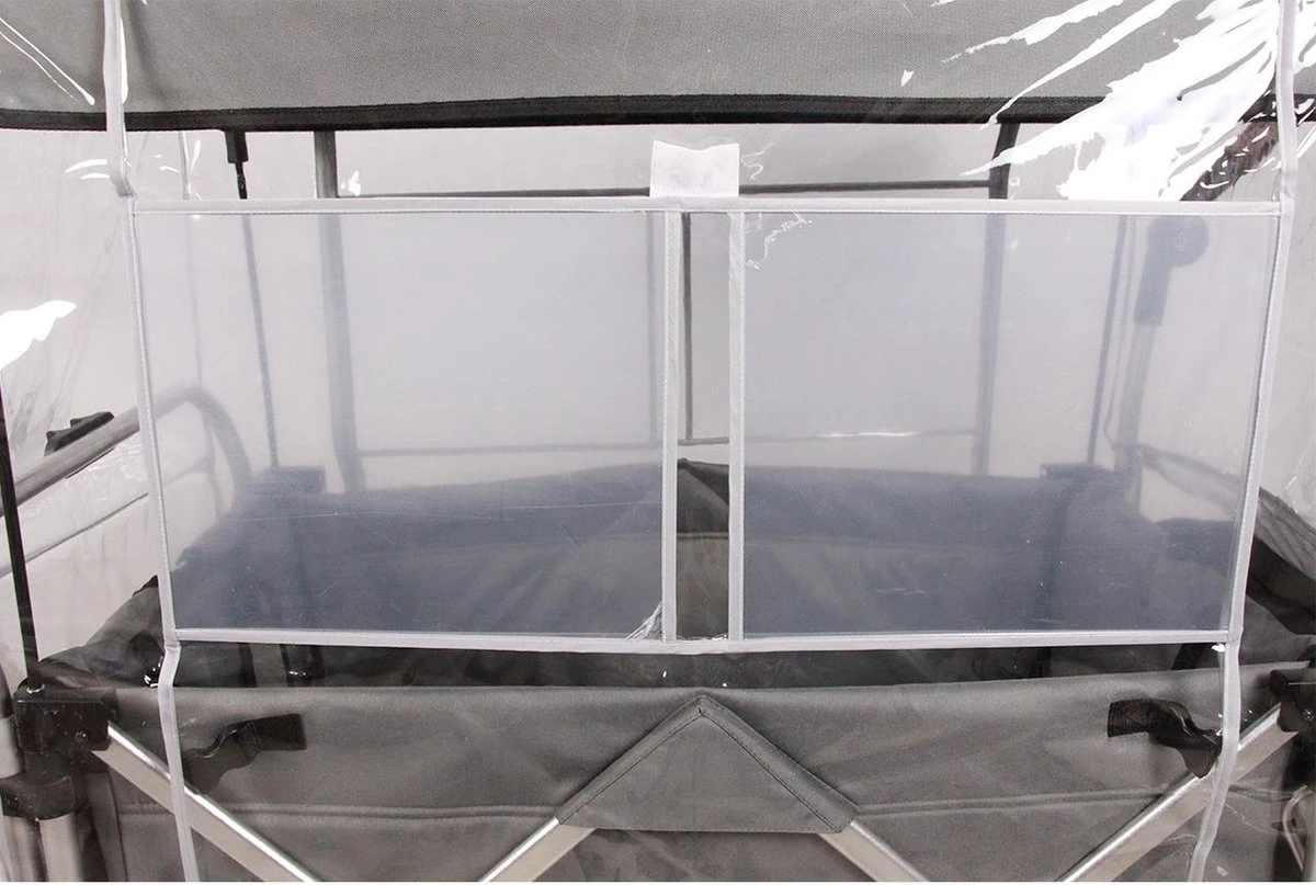 FUXTEC Regenhoes Transparant Voor Bolderkar CTL900 8 FUXTEC Regenhoes Transparant Voor Bolderkar CTL900 - Afbeelding 6