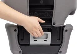 Bebeconfort Road Safe Autostoeltje - Hot Grey - Lichtgewicht - Verstelbare Hoofdsteun - Afneembare Hoes - Groep 2/3 -Babyreizen 1200x848