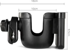 Merkloos Allernieuwste Universele Bekerhouder PLUS Telefoonhouder Voor Kinderwagen, Buggy En Fiets - Kinderwagen Accessoires - Combi 2-in-1 - ZWART 10 Merkloos Allernieuwste Universele Bekerhouder PLUS Telefoonhouder Voor Kinderwagen, Buggy En Fiets - Kinderwagen Accessoires - Combi 2-in-1 - ZWART -Babyreizen 1200x866 1