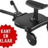 Merkloos Kinderwagen/Buggy Meerijdplankje - Kant & Klaar - In Elkaar Gezet - Universeel – Met Zitje – Verstelbaar – Zwart -Babyreizen 1200x881 1