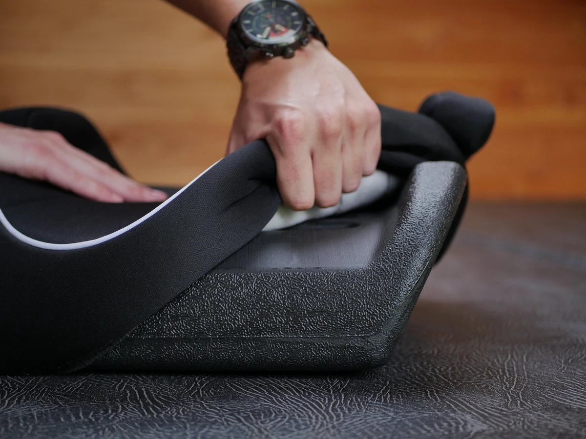 Zitverhoger Auto - Stoelverhoger - Autostoel - Booster - Zwart 5 Zitverhoger Auto - Stoelverhoger - Autostoel - Booster - Zwart - Afbeelding 3