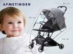 Regenhoes Kinderwagen - Regenhoes Buggy - Wandelwagen - Regenscherm - Universeel - Hoogwaardige Kwaliteit 9 Regenhoes Kinderwagen - Regenhoes Buggy - Wandelwagen - Regenscherm - Universeel - Hoogwaardige Kwaliteit -Babyreizen 1200x900 31