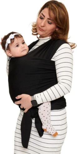 Baby Garden Draagdoek Zwart - Ergonomisch - Original - Gratis Slabbetje 10 Baby Garden Draagdoek Zwart - Ergonomisch - Original - Gratis Slabbetje -Babyreizen 605x1200 1