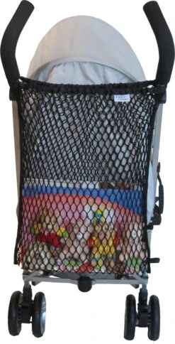 Kees Buggy Netje - Transparant -Babyreizen 613x1200